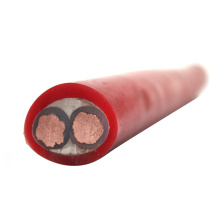 2 core shielded silicone electrical cable